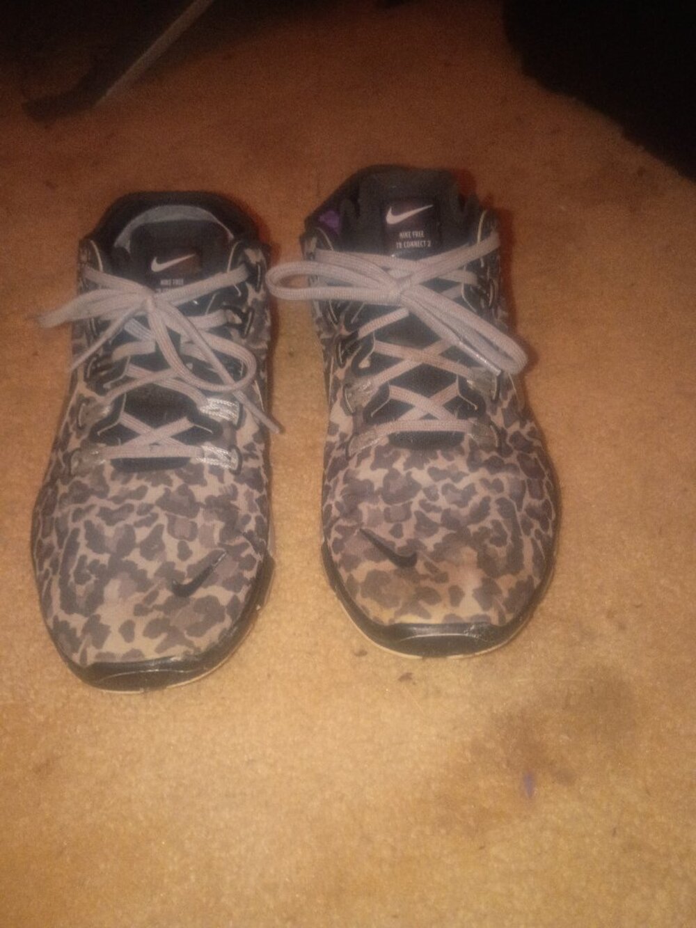 Women's Nike Free Run 2 Leopard print 8.5